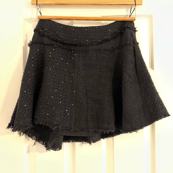 Zara Textured Asymmetrical Limited Edition Skirt - Picture 5 of 7